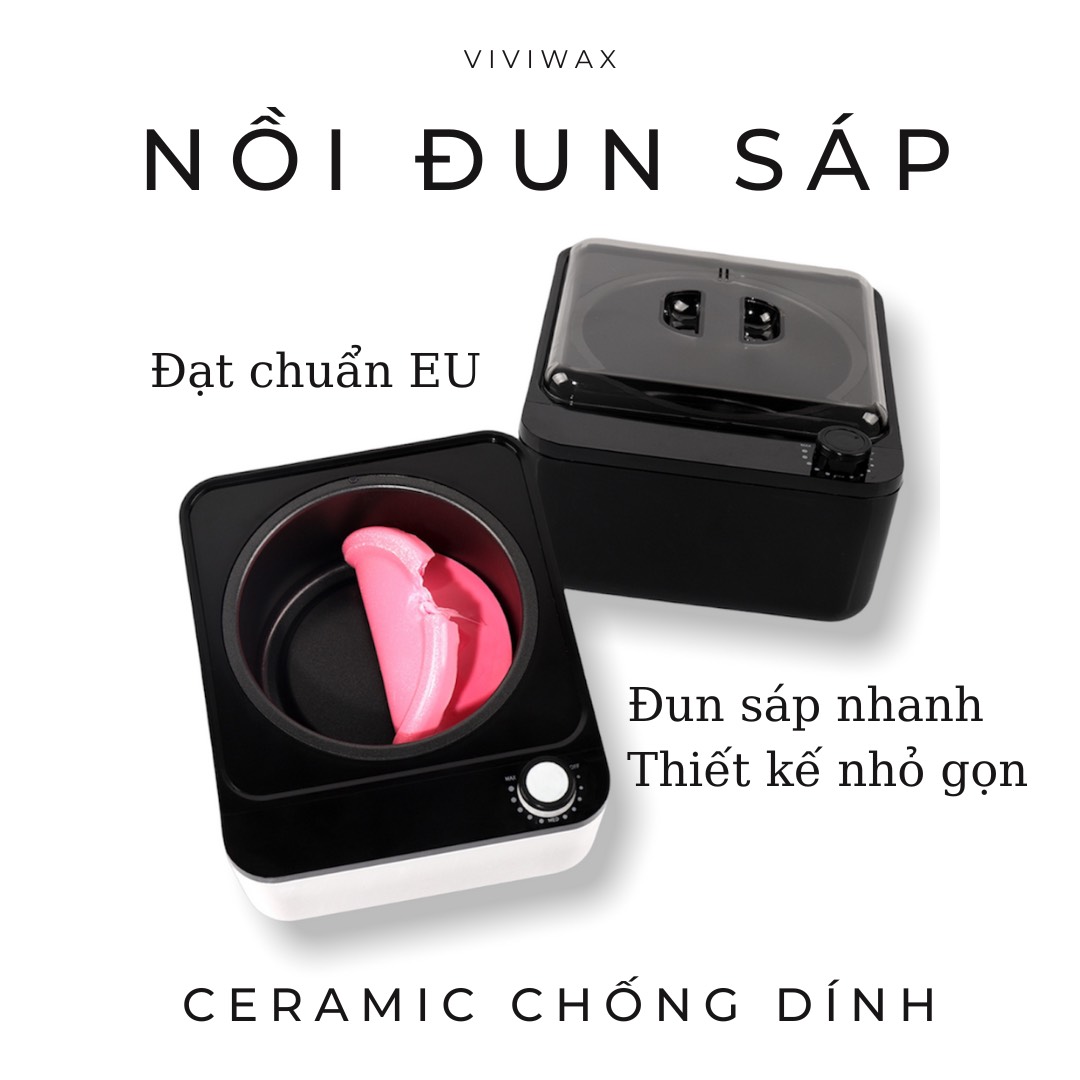 Nồi đun sáp wax chống dính ceramic cao cấp