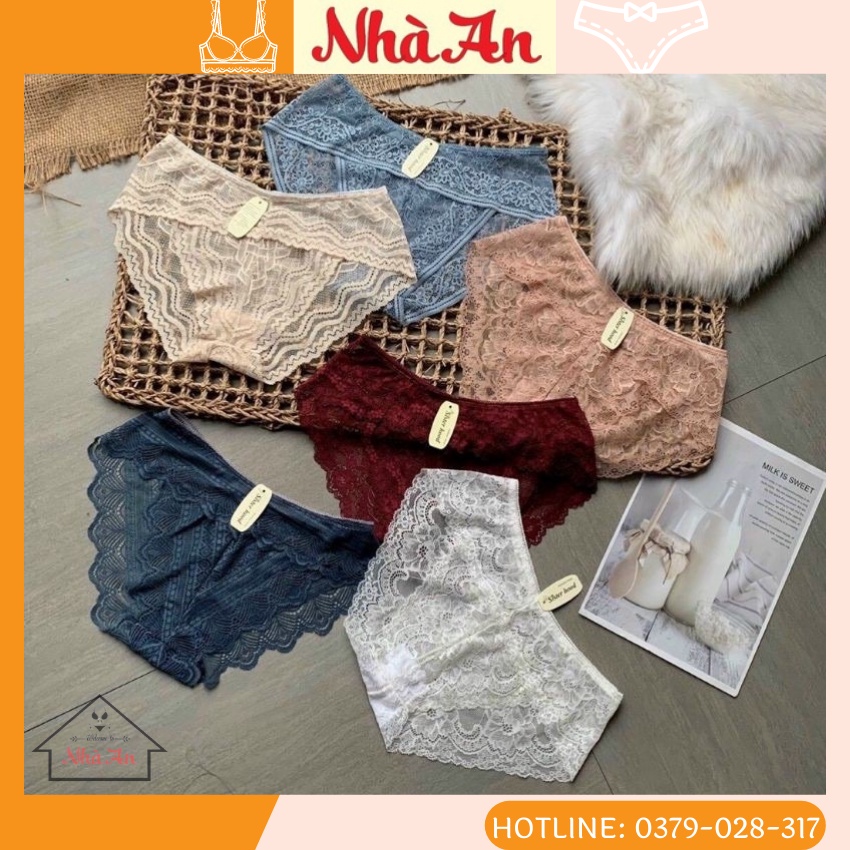 Com bo 10 Quần lót ren tơ Quần lót nữ thiết kế mới nhất, mặc lên điệu đà quyến rũ, quần lót nữ, quần lót, quần chip nữ, quần chip, quần lót ren sexy