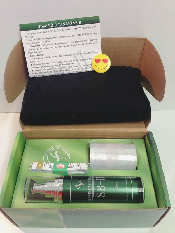 Bộ đai ủ nóng slimming body sb2 - đánh bay mỡ thừa