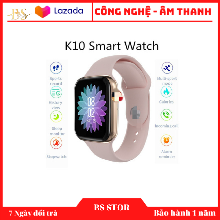 Bản cao cấp lắp sim 2022 đồng hồ thông minh lắp sim nghe gọi 2 chiều k10 thay ảnh cá nhân theo dõi sức khỏe - đồng hồ thông minh nam nữ unisex k10 lắp sim nghe gọi 2 chiều hỗ trợ thẻ nhớ nghe nhạc