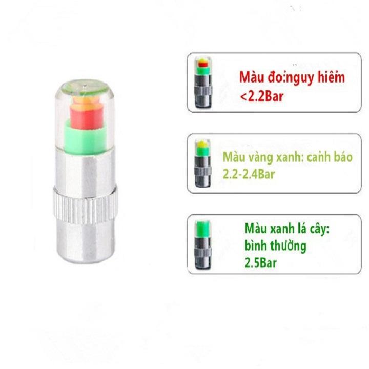 Nắp cảnh báo áp suất van xe hơi - 000454