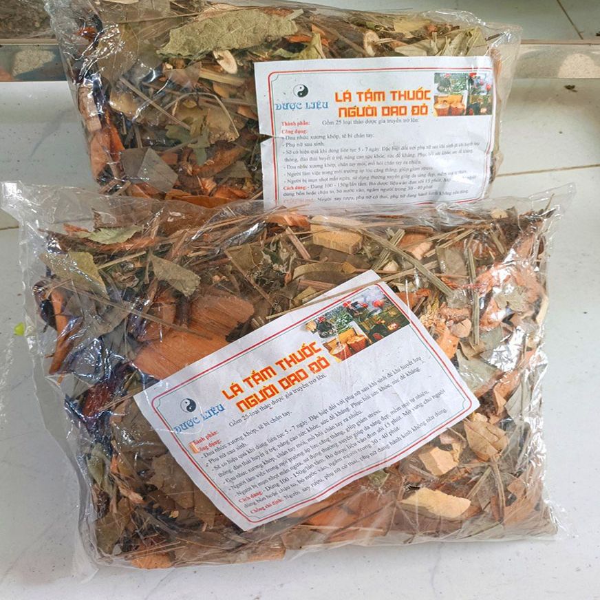 1KG Lá tắm dân tộc dao đỏ cho mẹ sau sinh