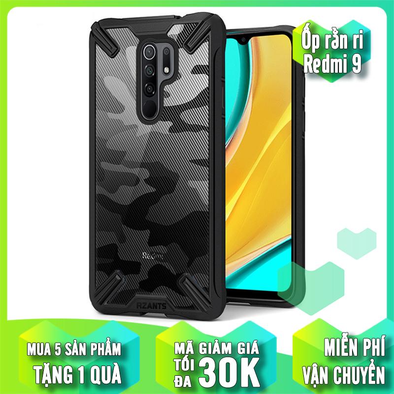 Ốp lưng cho xiaomi redmi 9 chống sốc rằn ri rzants