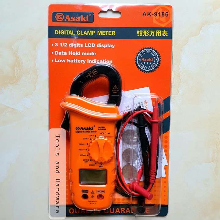 Ampe kềm đo điện hãng Asaki Nhật Bản AK