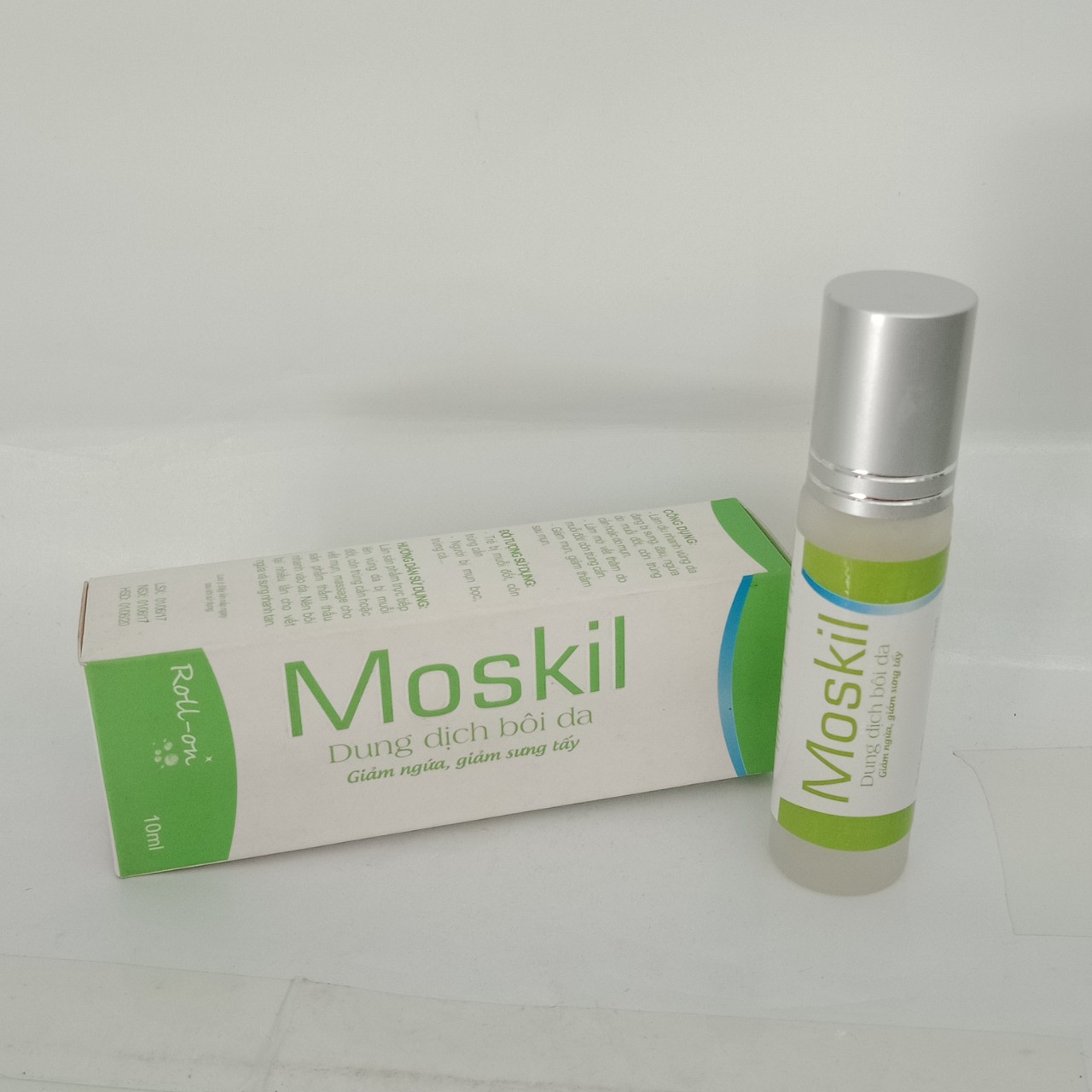 Dung dịch bôi da khỏi ngứa, sưng do muỗi đốt MOSKIL 10ml