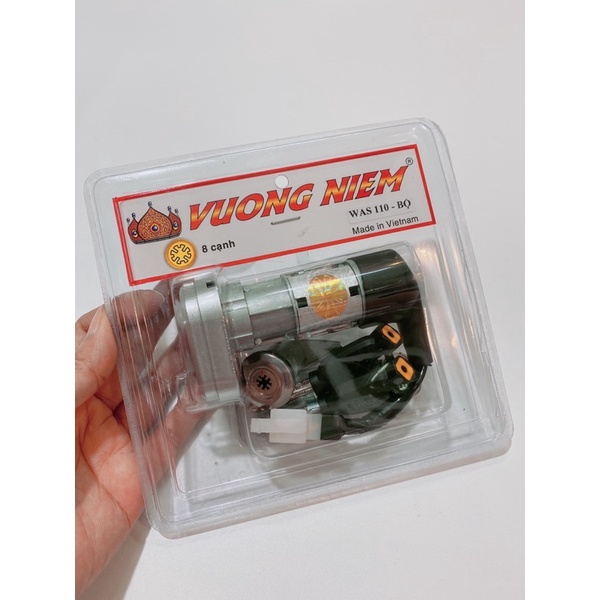 Bộ ổ khoá từ 8 cạnh xe WaveS 110, Wave Blade chống cướp hiệu Vương niệm chính hãng cao cấp