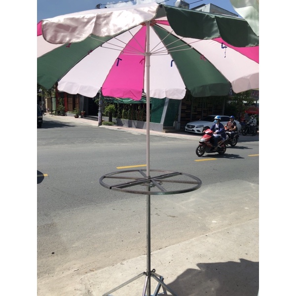 Bộ vòng quay chân xếp treo bán quần áo trọn bộ