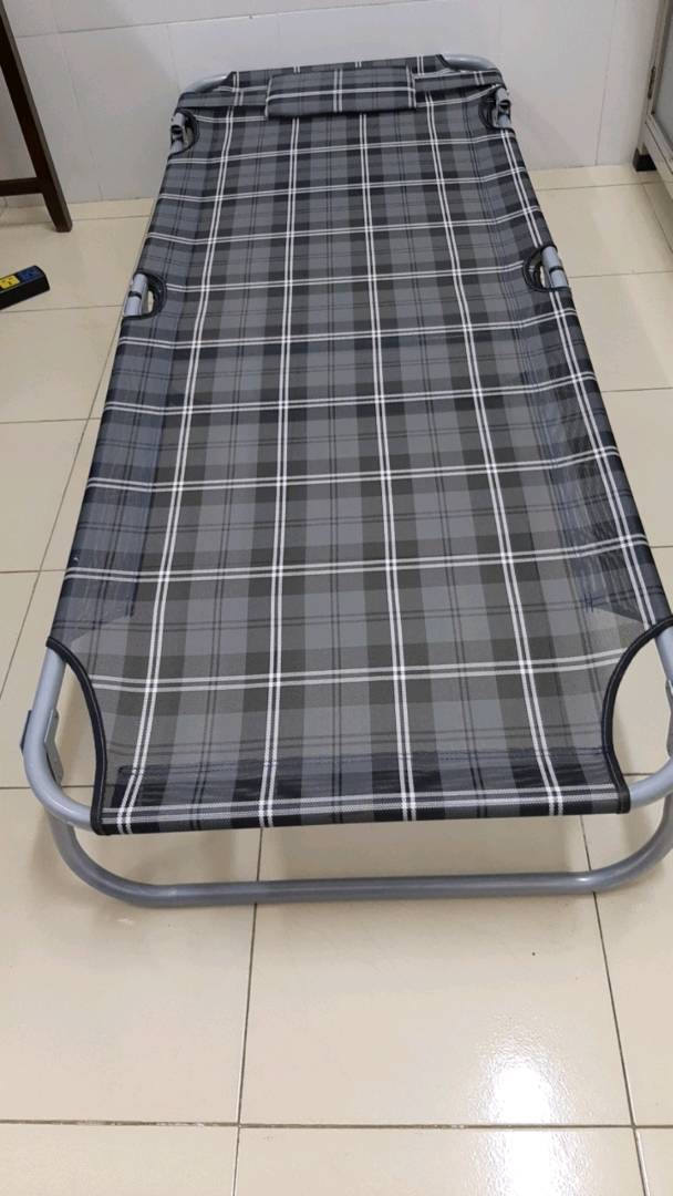 Giường xếp, Ghế bố gấp gọn văn phòng thông minh đa năng kèm gối tiện dụng