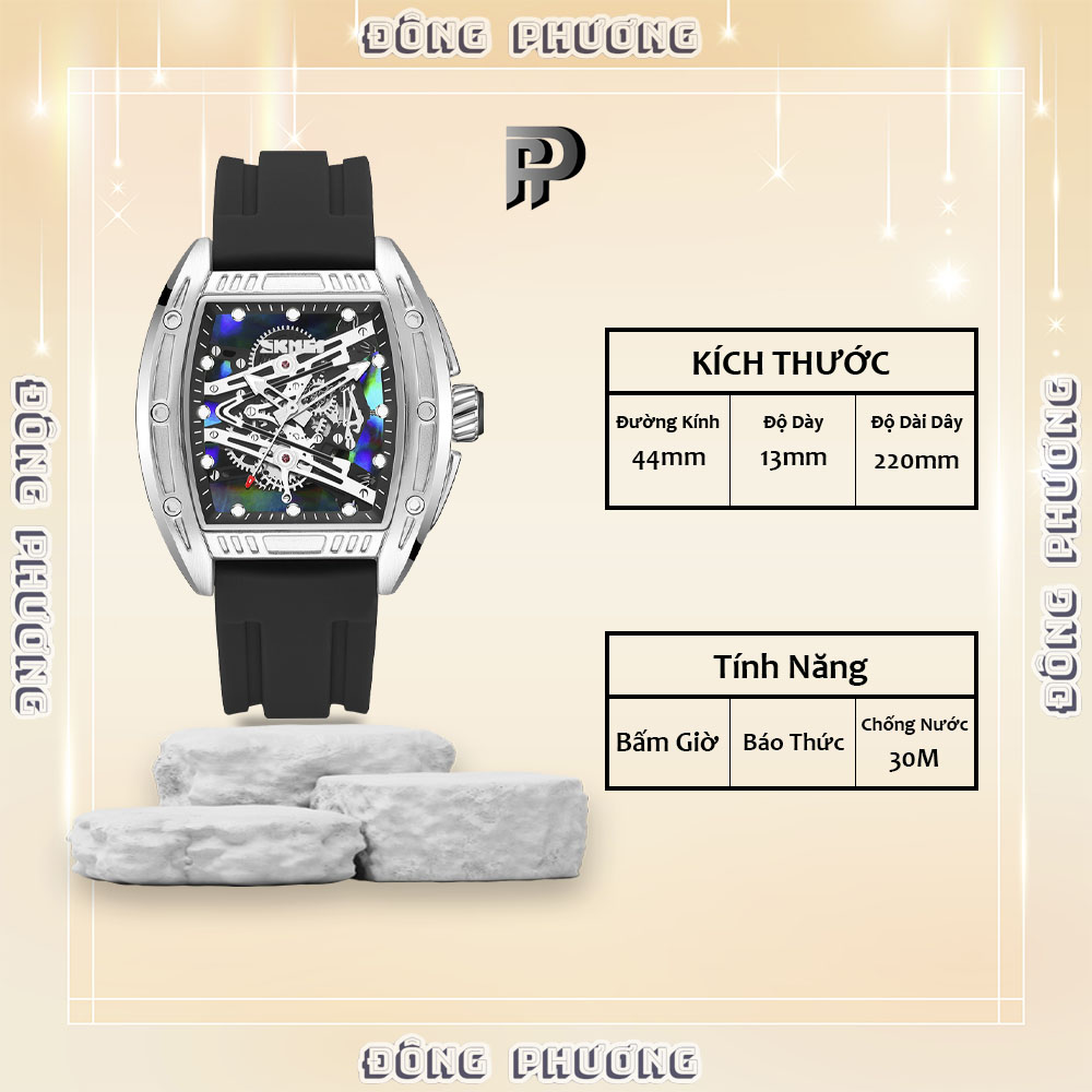Đồng hồ đeo tay chính hãng skmei 7068 - đồng hồ điện tử skmei timemaster