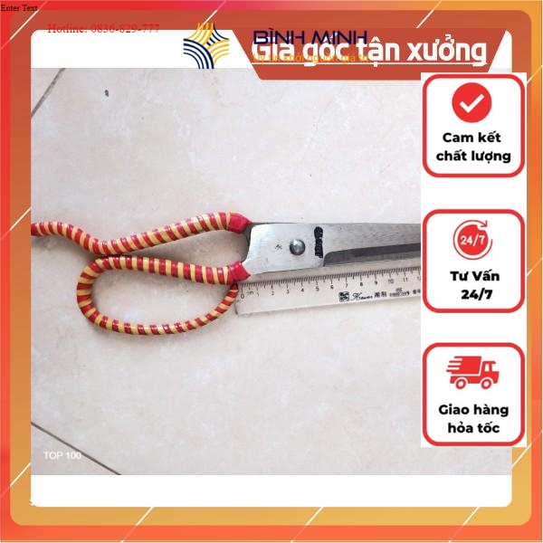 Kéo cắt vải tay duỗi