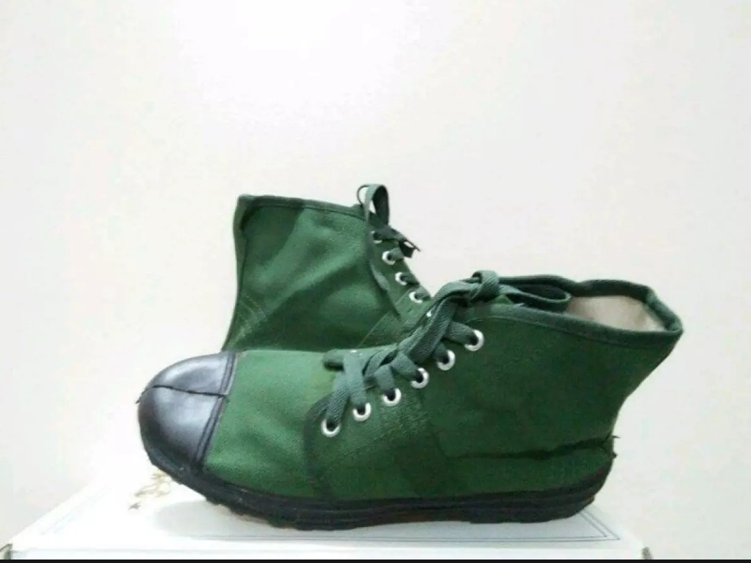 Giày vải BHLĐ cao cổ