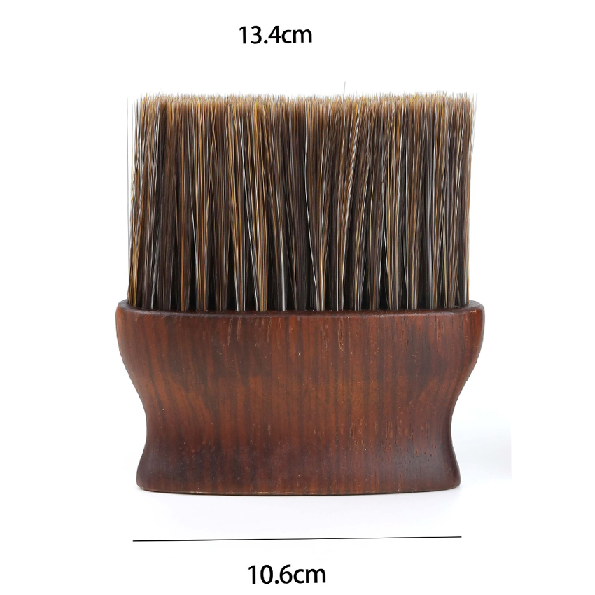 Chổi phủi tóc barber cán gỗ