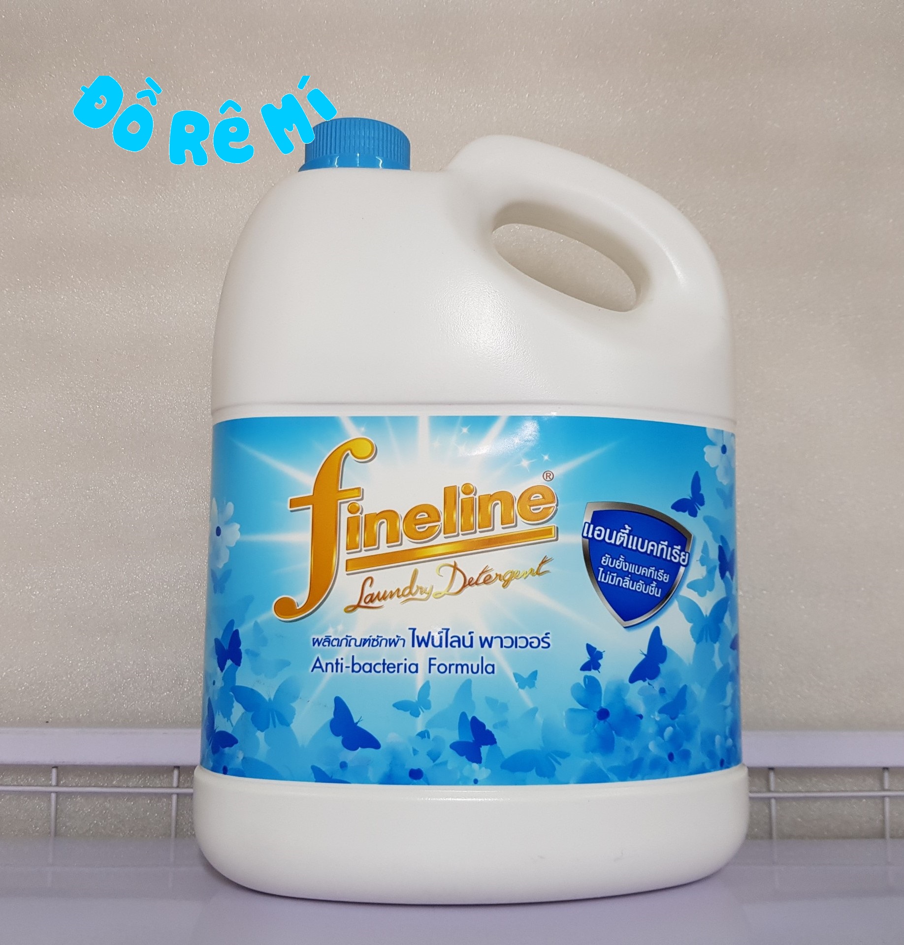 Nước giặt xả Fineline 3000ml - Màu xanh