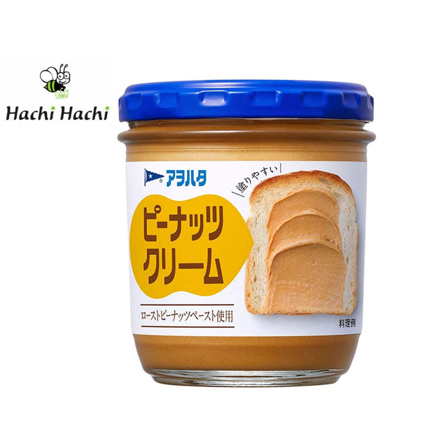 Bơ đậu phộng Aohata 140g - Hachi Hachi Japan Shop