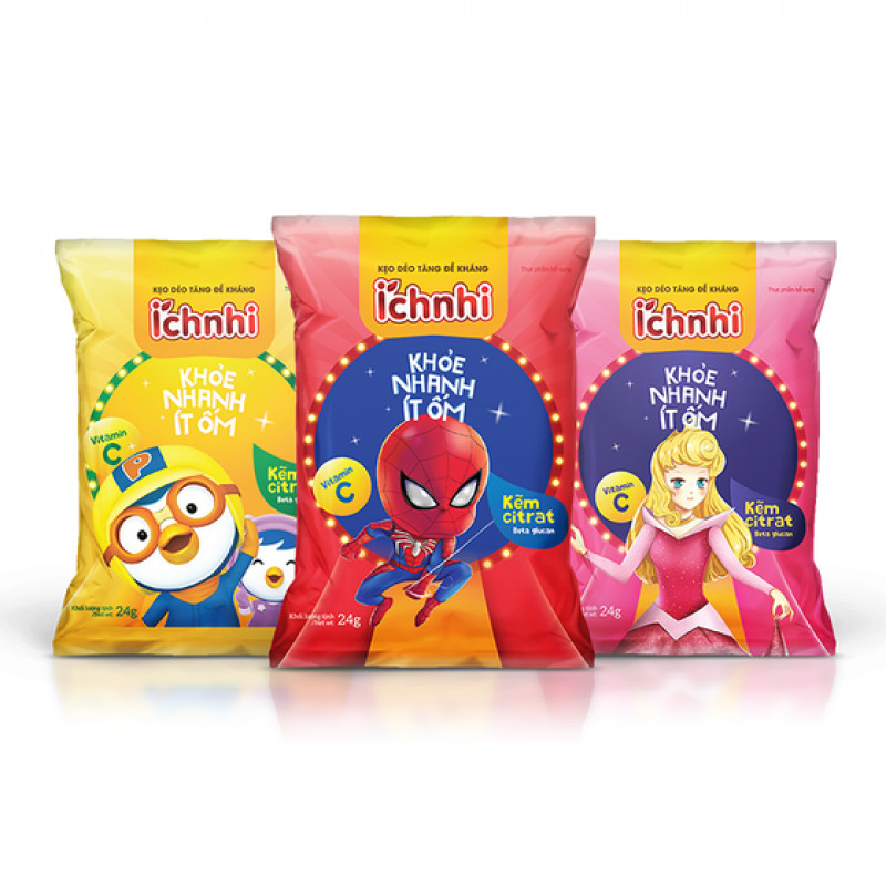 Kẹo dẻo ích nhi lẻ 1 gói