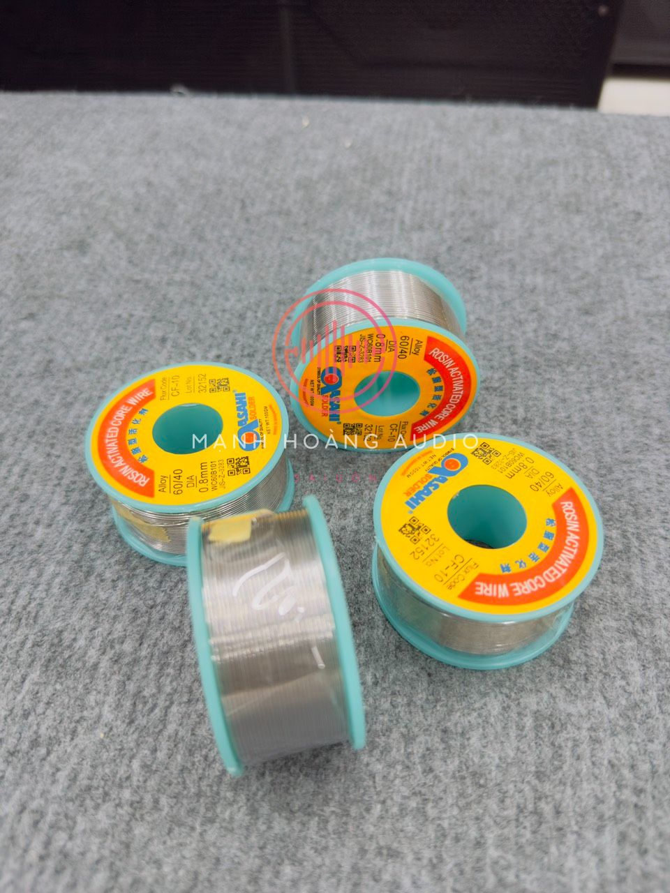 Thiếc Hàn Asahi singapore 1 Cuộn - Mạnh Hoàng Audio