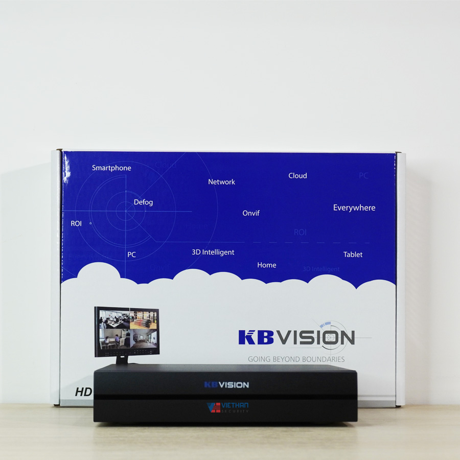 Đầu ghi hình kbvision kx-a7108sd6 8 kênh dành cho camera 1.0, 1.3 và 2.0 mp + 2 kênh ip