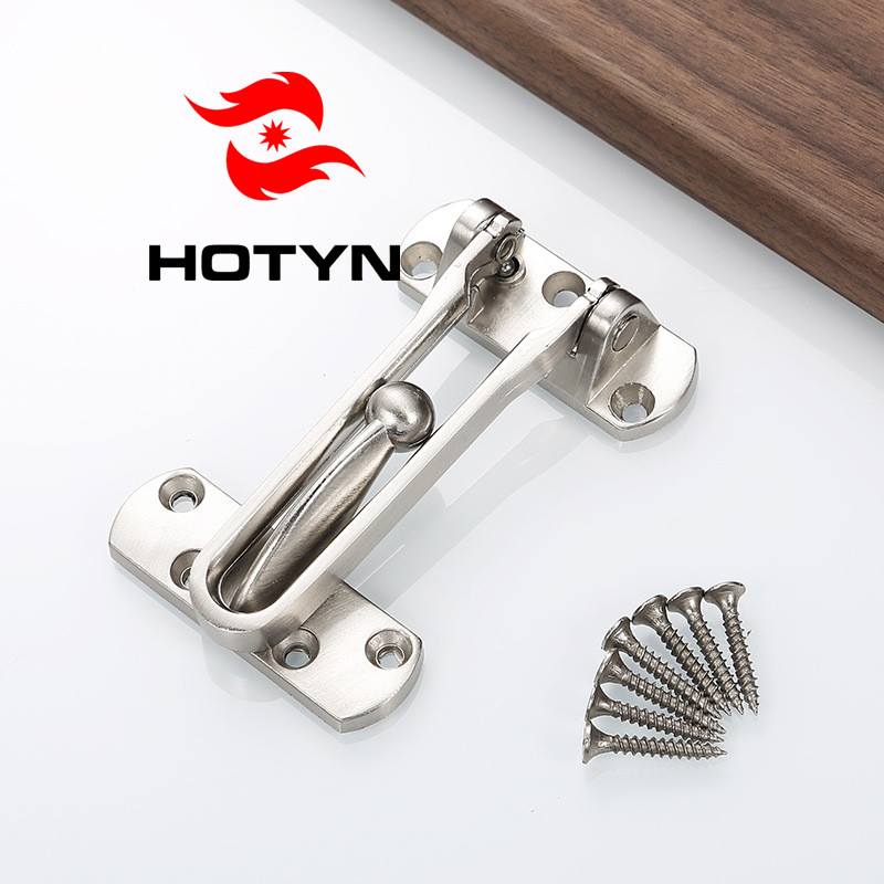 Khóa cửa chống trộm hợp kim kẽm dùng trong khách sạn, chốt khóa cửa trượt