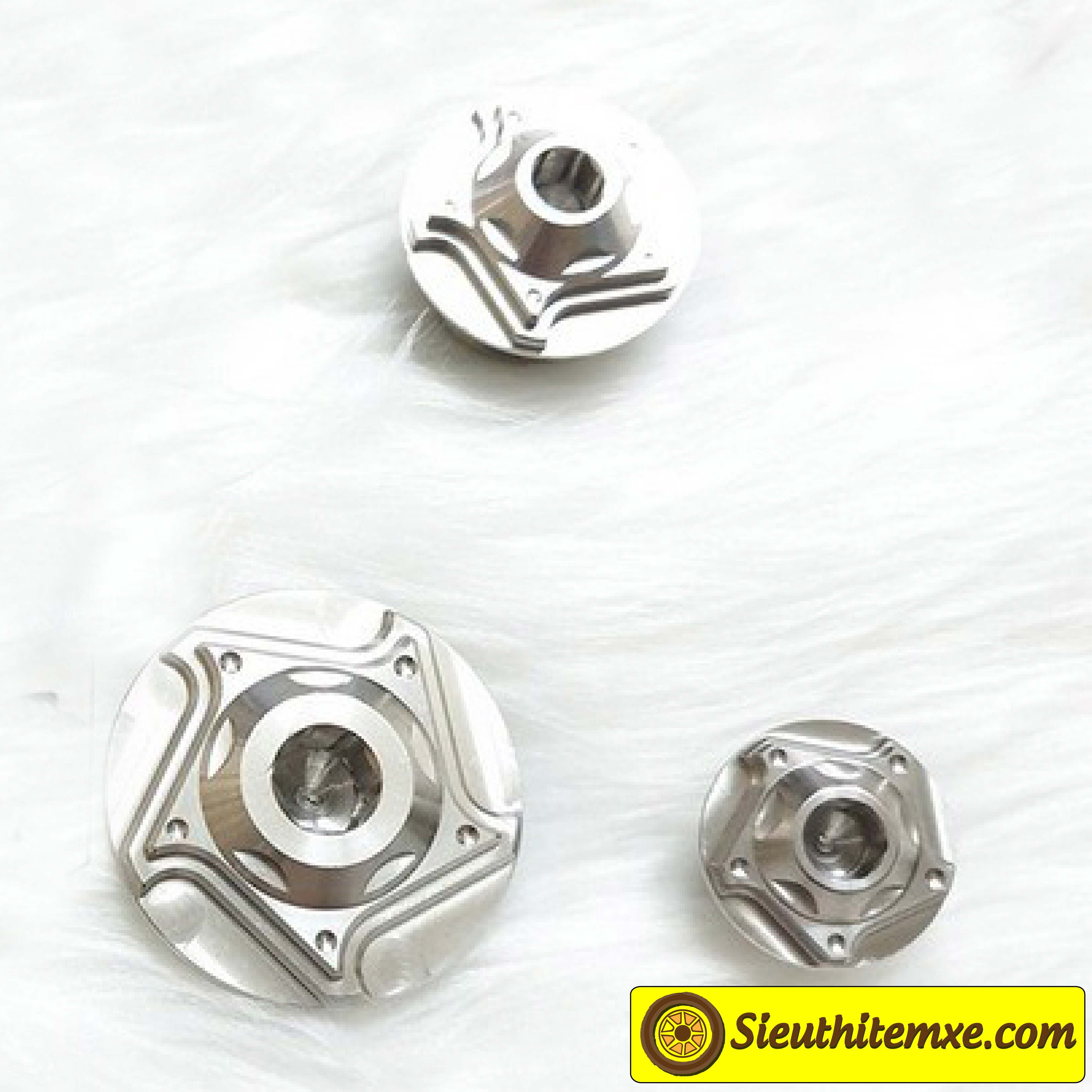 BỘ ỐC MÂM LỬA, ỐC NHỚT ĐẦU 5 CẠNH SALAYA INOX 304 CHO XE MÁY SIÊU BỀN, KHÔNG GỈ