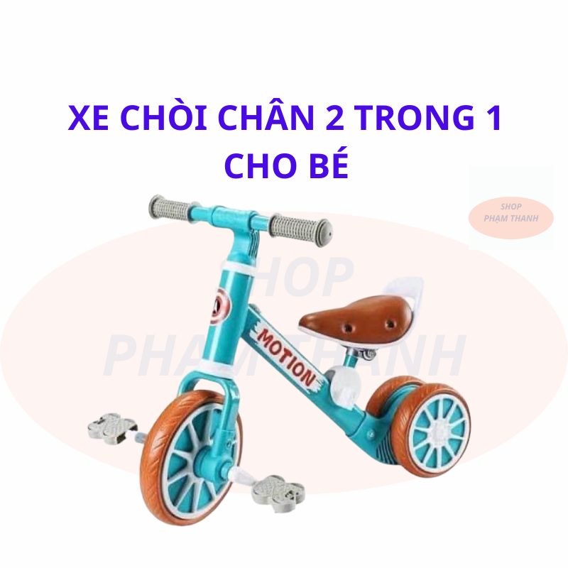 Xe chòi chân 2 trong 1 cho bé - hkm bobby