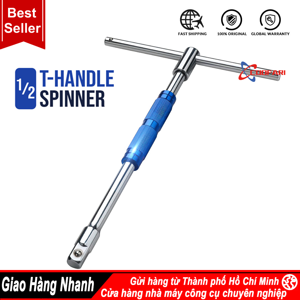 Cờ lê chữ T, thanh mở rộng cán dài 1/2 kết nối được, Một sản phẩm của COOFARI