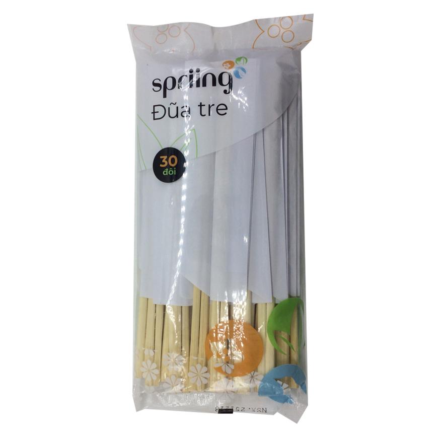 Spriing lốc 30 đũa tre dùng 1 lần