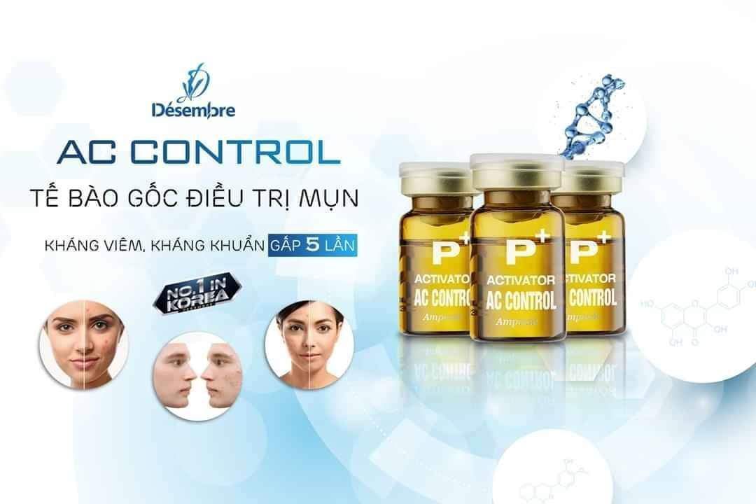 Tế bào gốc cho da mụn P+ Desembre