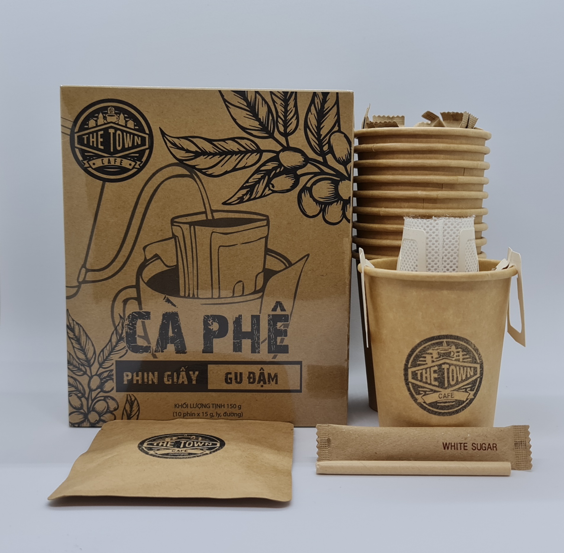 Cà phê phin giấy - gu đậm
