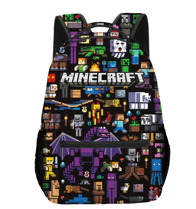 Balo hoạt hình minecraft các nhân vật cực đẹp