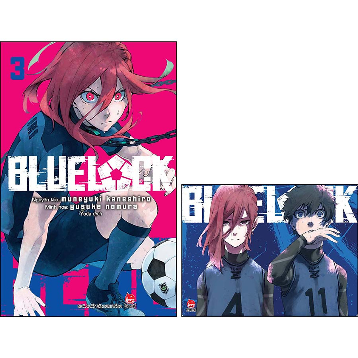Blue lock tập 1 - kèm standee ivory + obi - nguyên seal