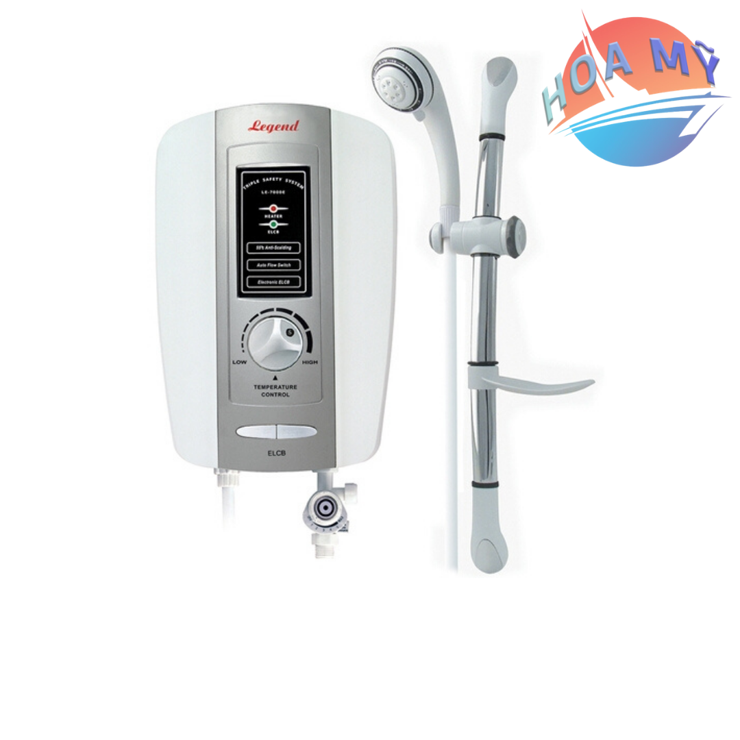 Máy nước nóng trực tiếp có bơm legend le-7000ep
