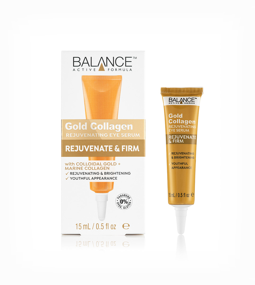 Serum Tái Tạo Và Dưỡng Da Mắt Balance Active Formula Gold Collagen Rejuvenating eye 15ml