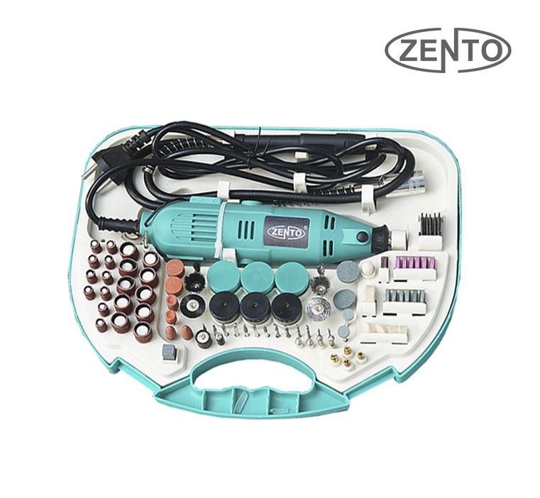 Máy khoan mài khắc chà nhám mini zento 211 chi tiết