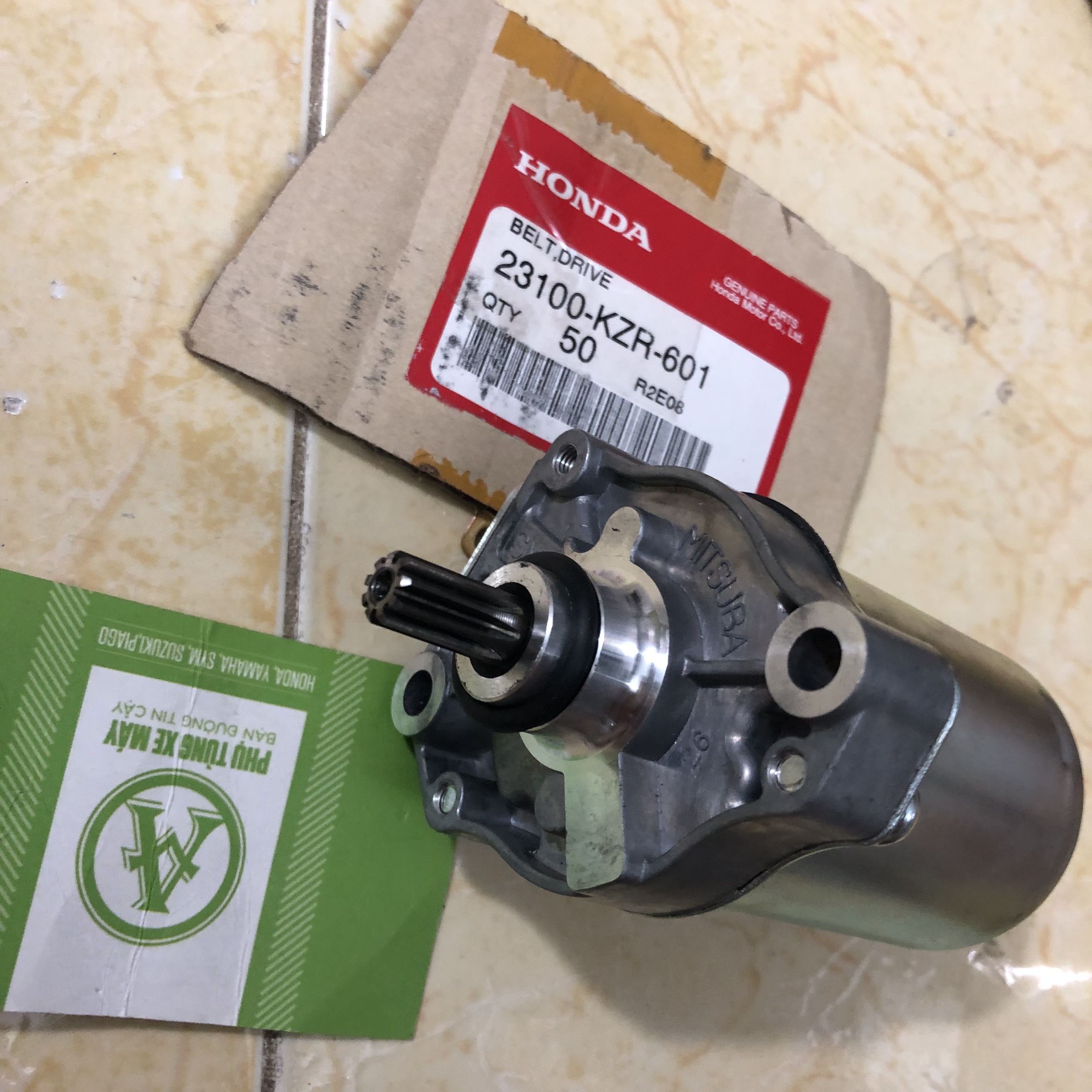 CỦ ĐỀ ( MÔ TƠ ĐỀ ) XE WS110