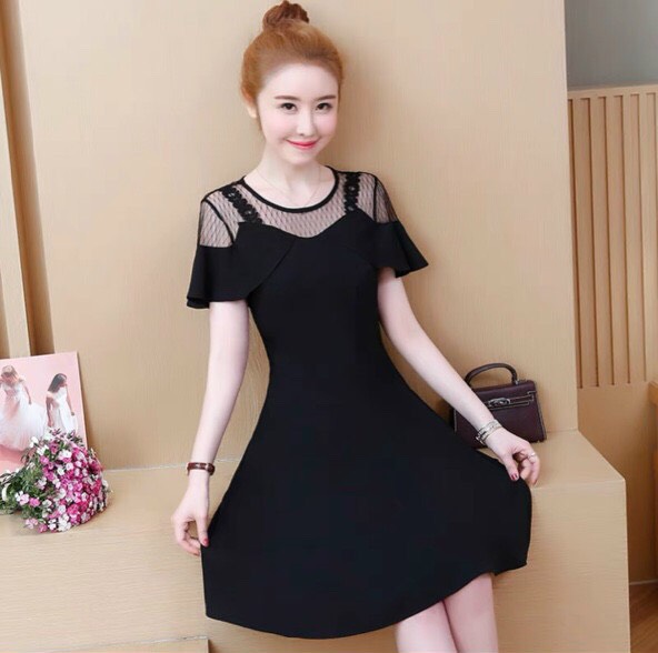ĐẦM XÒE CÁNH TIÊN ĐƠN GIẢN XINH XẮN,,CHẤT LIỆU MỀM MIN CO GIẢN THOẢI MÁI MẪU MỚI NHẤT HIỆN NÀY