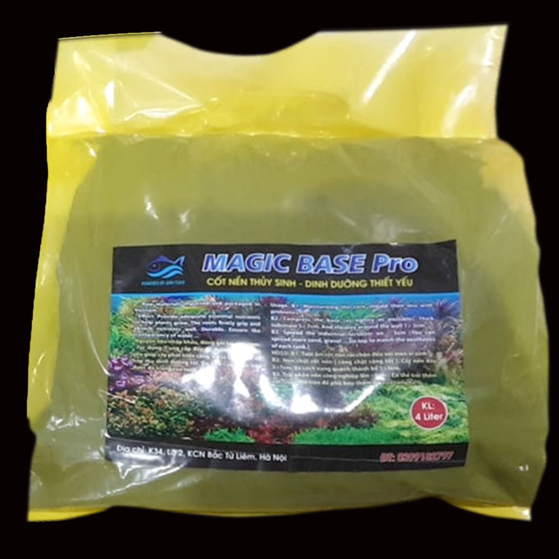 Cốt nền trộn Magic Base Pro giàu dinh dưỡng, tốt cho cây trồng, chuyên dụng cho hồ thủy sinh