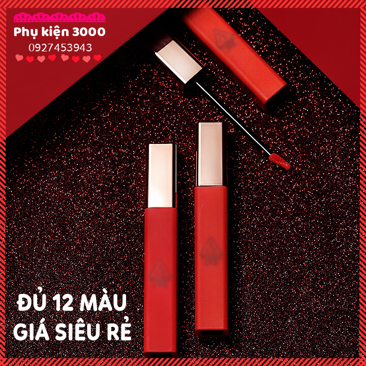Son 3CE cloud lip tint , son 3ce màu peach tease, live a little,, macaron red mẫu mới nhất, son 3ce rẻ đẹp