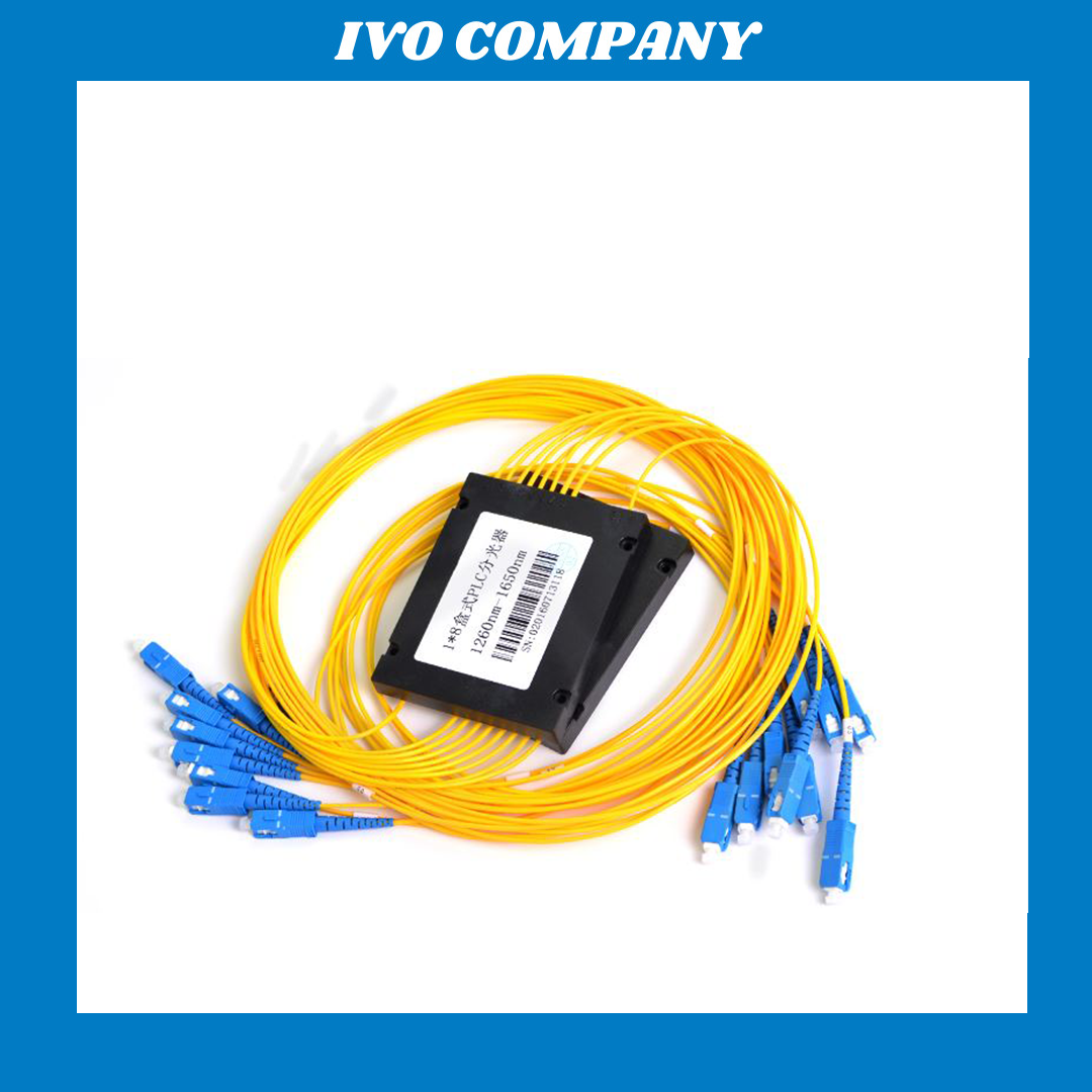 Bộ chia quang plc splitter sc-sc upc/upc 1x2, 1x4, 1x8