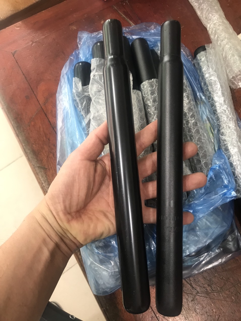 Cốt yên xe đạp chất liệu sắt cỡ 27.2