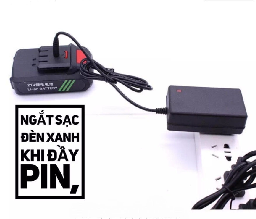 (HCM) Bộ Sạc Pin Cho Khoan Pin 12V 26V 36V - Adaptor Sạc Của Khoan Bin - Dây Sạc Khoan Pin Có Đèn Báo Và Tự Ngắt Khi Đầy Pin