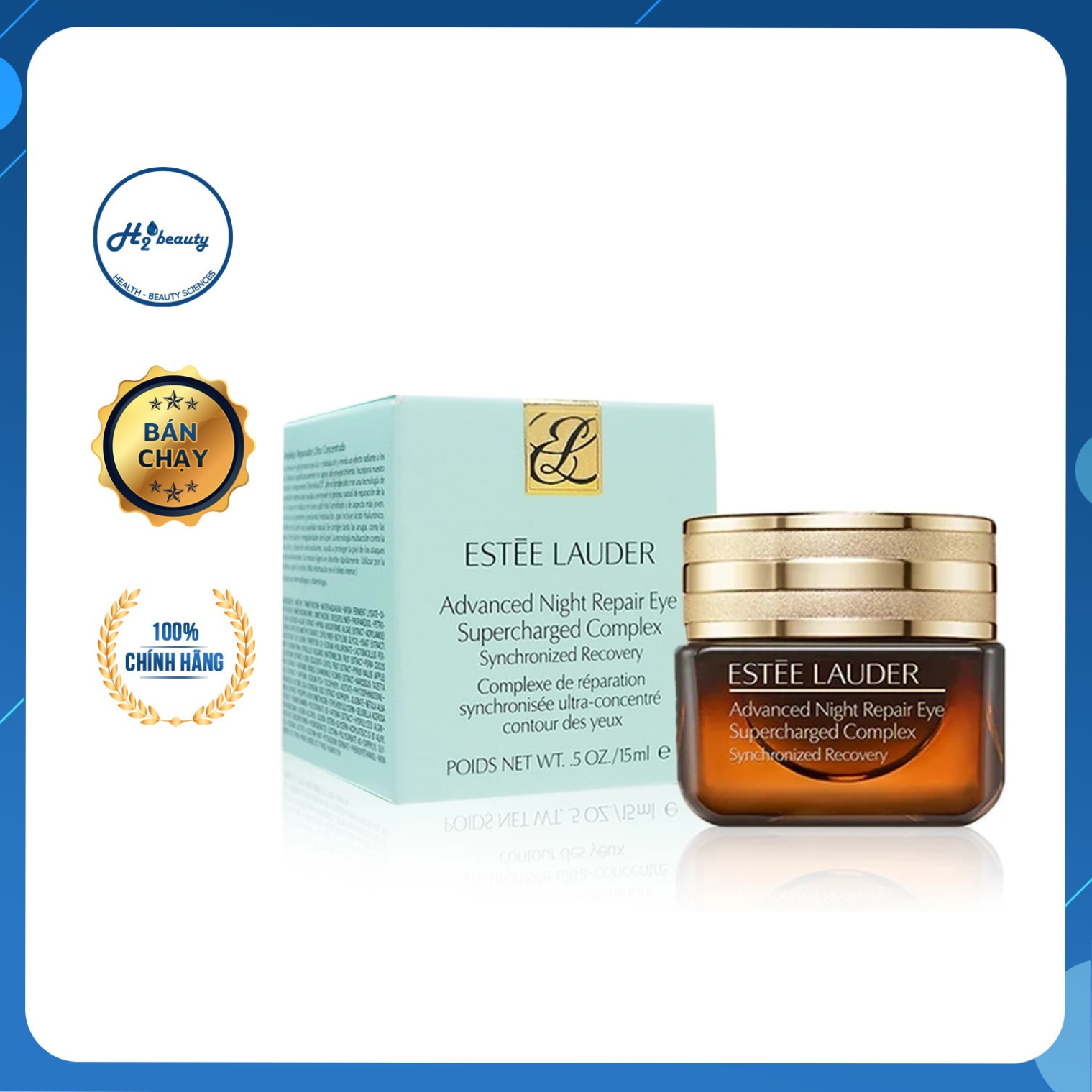 Kem mắt dạng gel Estee Lauder Advanced Night Repair Eye Supercharged Gel-Crème Synchronized Multi-Recovery Eye Cream 15ml