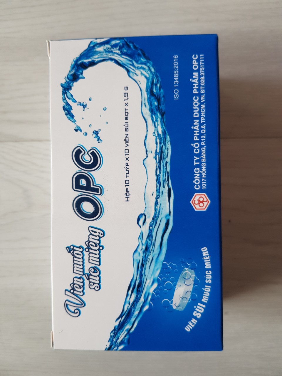 Viên muối xúc miệng opc mua 10 tuýp tặng 1