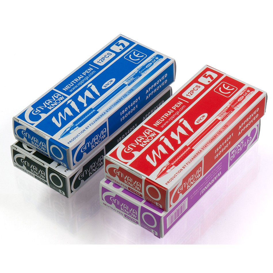 Hộp bút gel, bút nước mini Cenvava - 0.5mm