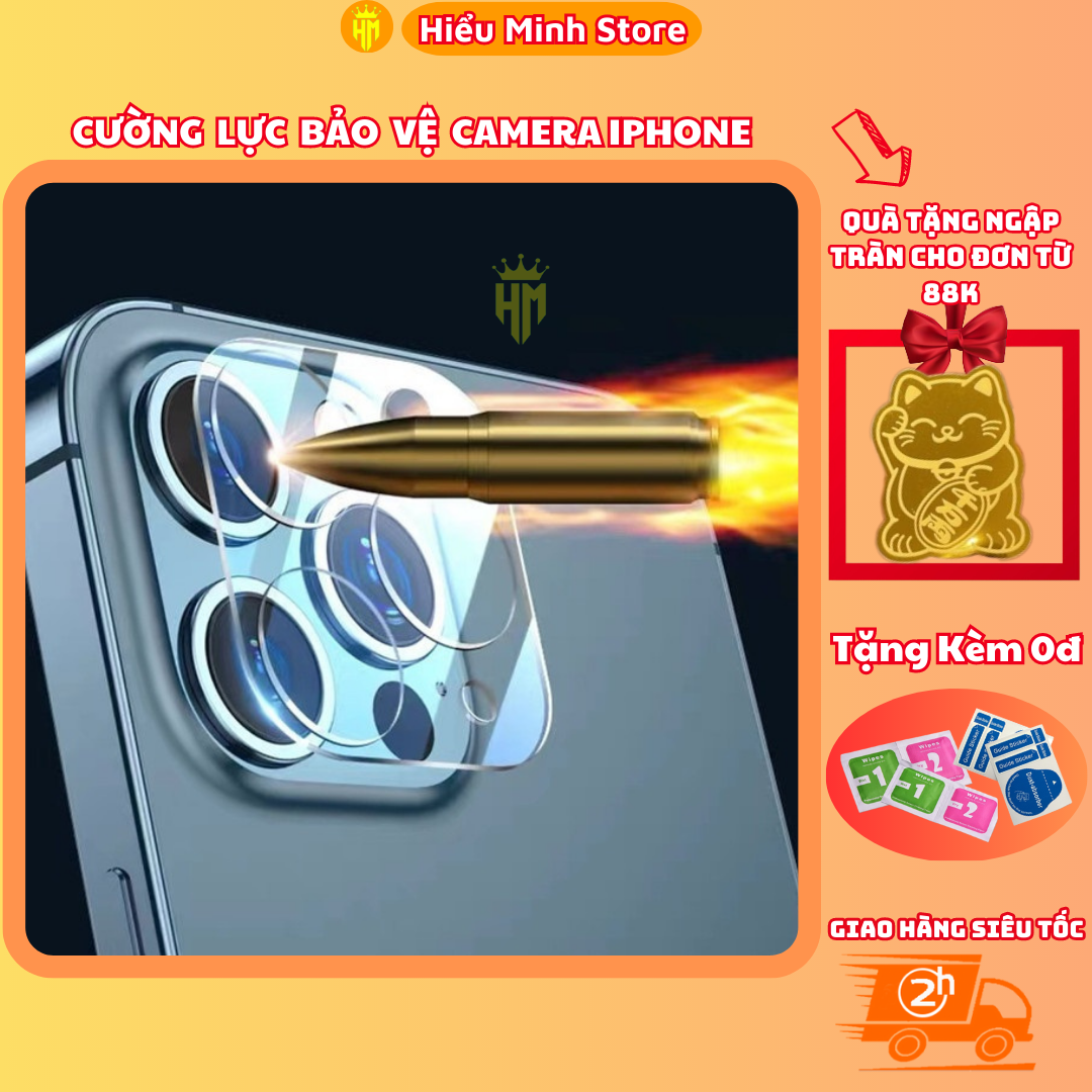 Cường lực Full bảo vệ Camera dành cho iPhone Pro Max - iphone 11 Pro ip 12 12 Pro ip 12 Pro max