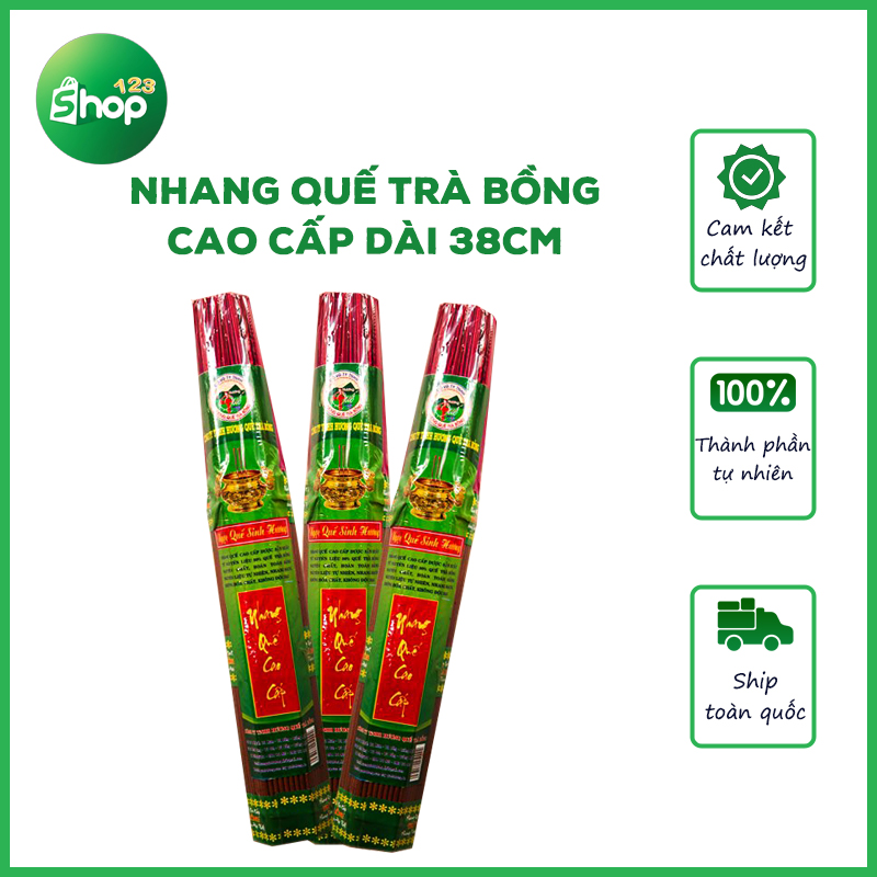Nhang quế trà bồng cao cấp dài 30cm