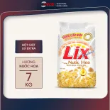 Bột giặt Lix Extra hương nước hoa 7kg EH070 thơm ngát, làm sạch mọi vết bẩn, khử mùi ẩm mốc cho giặt tay và máy - Lixco Việt Nam
