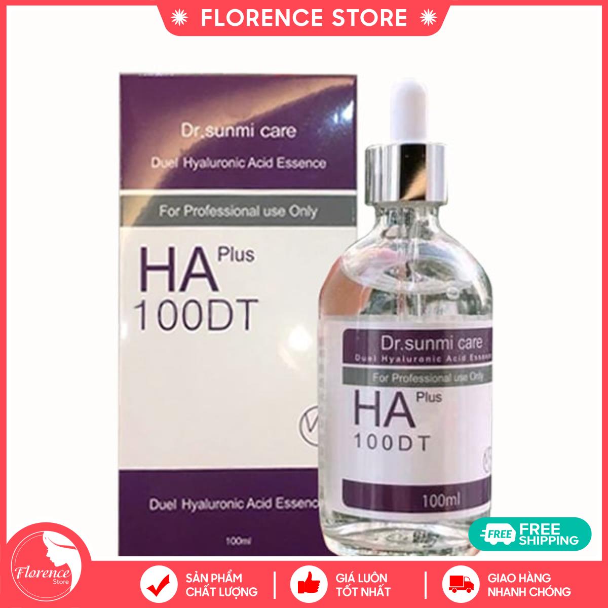 Tinh chất Serum cấp nước dưỡng da căng bóng HA Plus 100DT Duel Hyaluronic Acid Essence 100ml