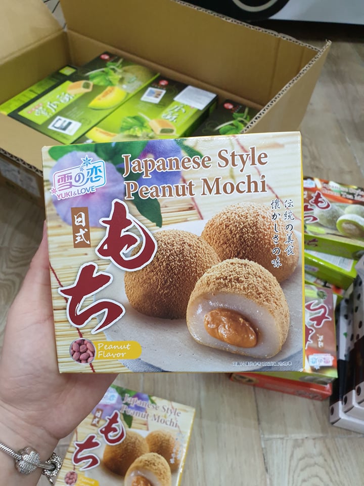 BÁNH MOCHI YUKI & LOVE kem đậu phộng