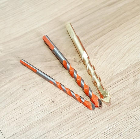 Bộ 3 mũi khoan bê tông 3 size 6mm-8mm-10mm đuôi trơn