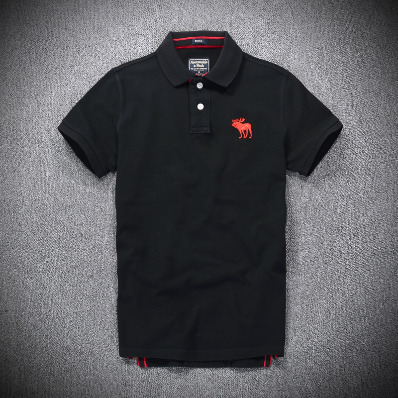 Áo thun polo Abercrombie Black New
